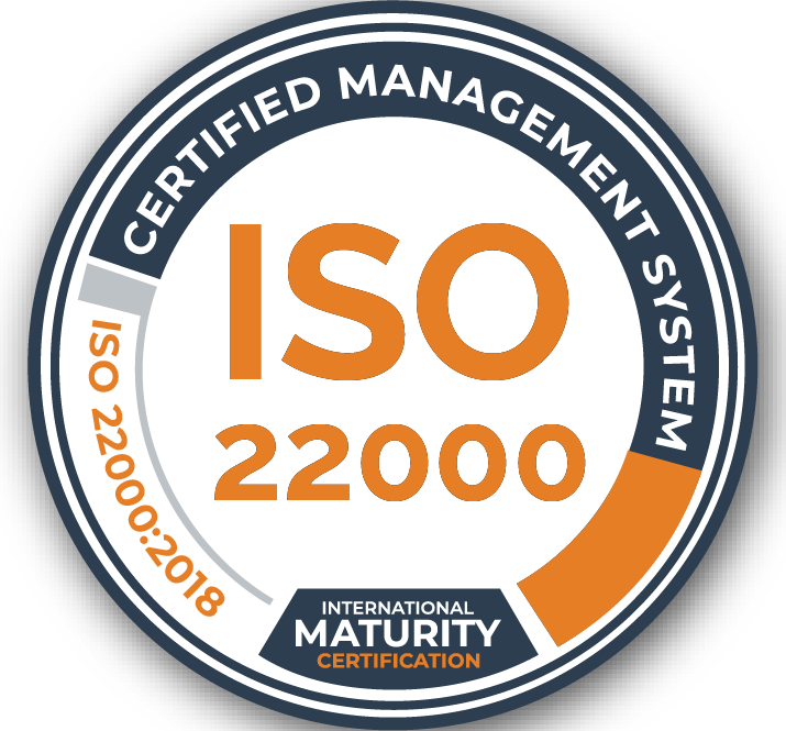 ISO 22000 seal